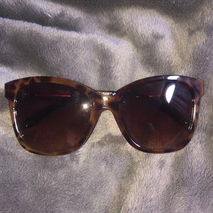 Tortoise cat eye sunglasses